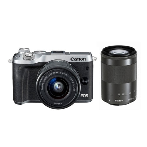 CANON EOS M6 ダブルズームキット [シルバー]