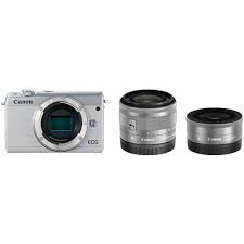 CANON EOS M100 ダブルレンズキット [ホワイト]