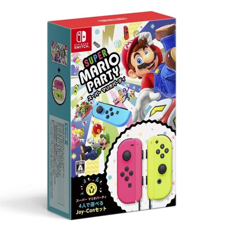 【新品】任天堂 ニンテンドー スーパー マリオパーティ 4人で遊べる Joy-Conセット
