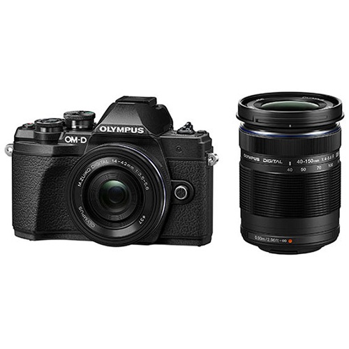 オリンパス OM-D E-M10 Mark III EZダブルズームキット [ブラック]