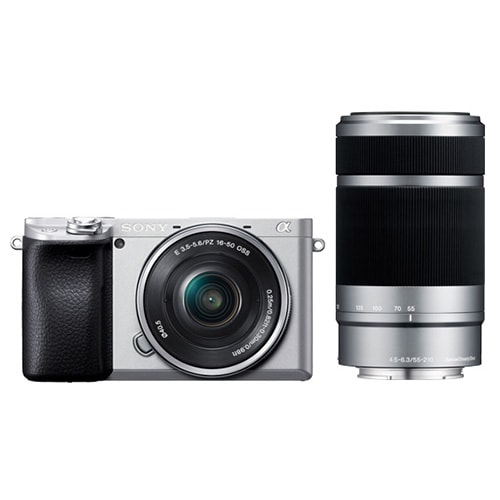 SONY α6400 ILCE-6400Y ダブルズームレンズキット [シルバー]