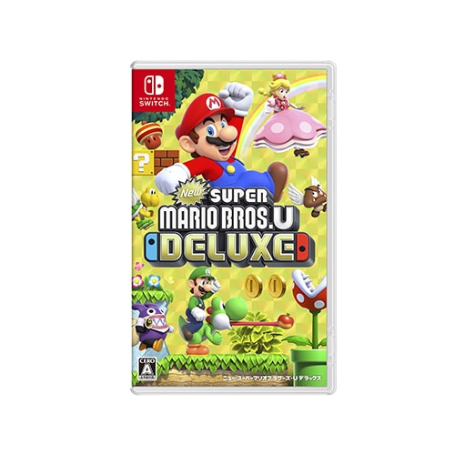 【ラッピング可】【メール便】【新品】任天堂 Nintendo Switch ゲームソフト New スーパーマリオブラザーズ U デラックス