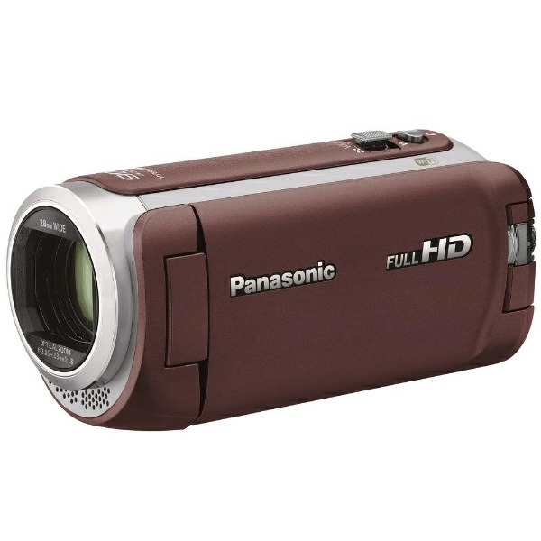 【新品】Panasonic パナソニック HDビデオカメラ HC-W590M-T ブラウン
