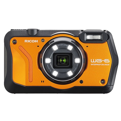 リコー RICOH コンパクトデジタルカメラ WG-6 [オレンジ]