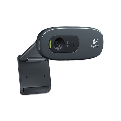 Logitech ウェブカメラ C270 ブラック HD 720P ウェブカム ストリーミング 小型 シンプル設計 【並行輸入品】