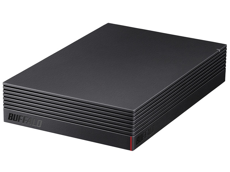 バッファロー 外付け ハードディスク HD-NRLD8.0U3-BA [ブラック]