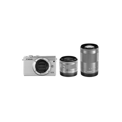 CANON EOS M100 ダブルズームキット [ホワイト]
