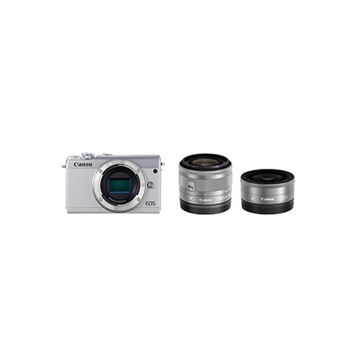 CANON EOS M100 ダブルレンズキット [ホワイト]