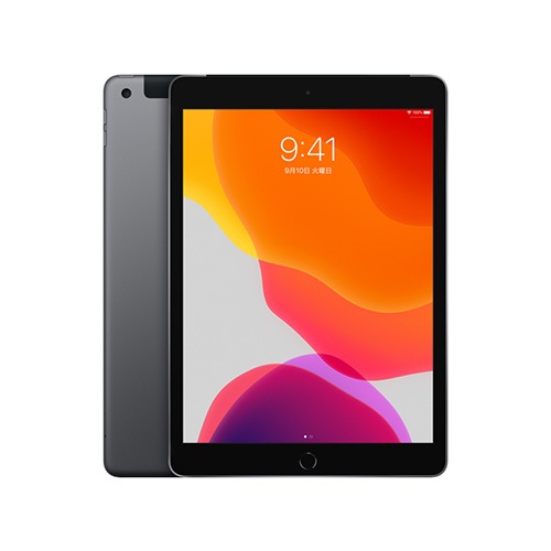 APPLE iPad 10.2インチ 第7世代 Wi-Fi+Cellular 32GB 2019年秋モデル MW6A2J/A SIMフリー [スペースグレイ]
