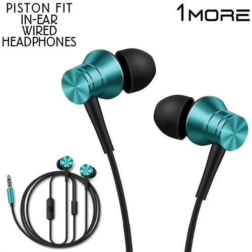 【決算セール】 【ゆうパケット発送】1MORE Piston Fit In-Ear Wired Headphones E1009 イヤホン ピストンフィット 並行輸入品 カナル型 有線イヤホン リモコン・マイク付き 通話可能 高音質 iPhone android ブルー