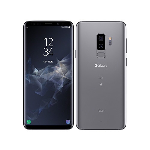 【ラッピング可】【即日発送】【国内版】【新品 開封済み未使用品】サムスン Galaxy S9+ SCV39 au版 [チタニウム グレー] SIMロック解除品