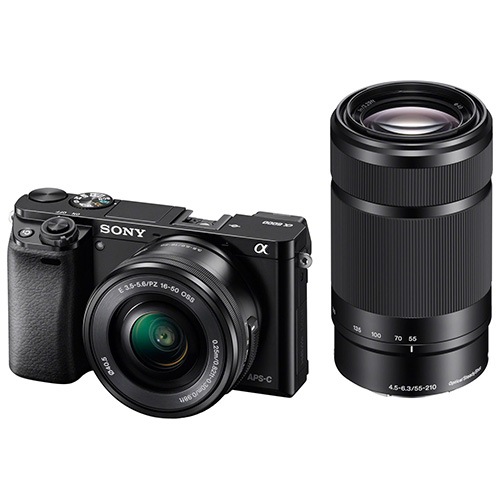 SONY α6000 ILCE-6000Y ダブルズームレンズキット [ブラック]