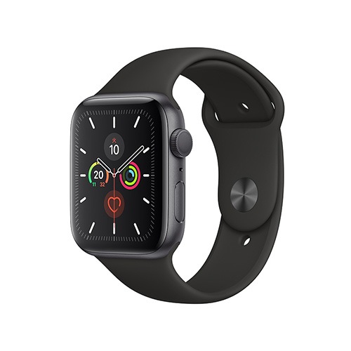 【ラッピング可】【即日発送】【国内版】【新品】Apple Watch Series 5 GPSモデル 44mm MWVF2J/A [ブラックスポーツバンド]