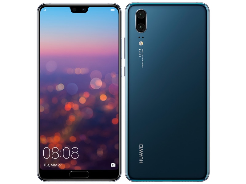 【ラッピング可】【即日発送】【国内版】【新品】HUAWEI ファーウェイ P20 SIMフリー [ミッドナイトブルー]