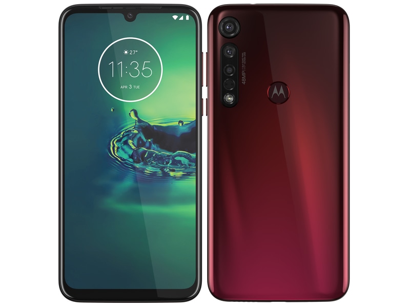 【ラッピング可】【即日発送】【国内版】【新品】MOTOROLA moto g8 plus SIMフリー [ポイズンベリー]