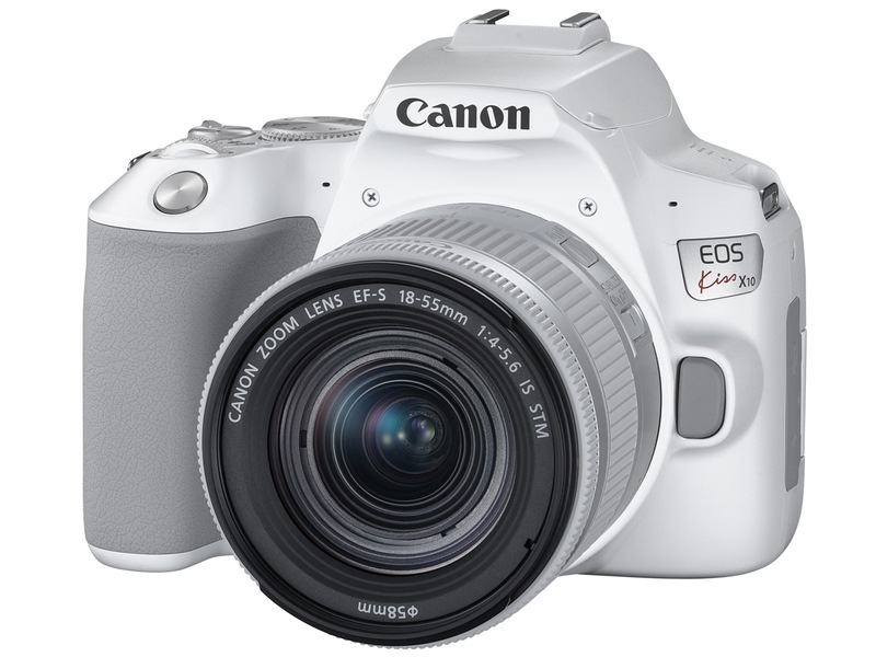 CANON EOS Kiss X10 EF-S18-55 IS STM レンズキット [ホワイト]