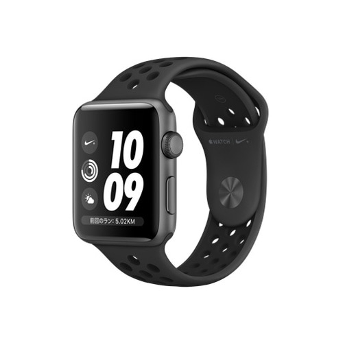 【ラッピング可】【即日発送】【国内版】【新品】AppleApple Watch Nike+ Series 3 GPSモデル 42mm MTF42J/A [アンスラサイト/ブラックNikeスポーツバンド]