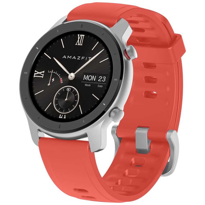 【ラッピング可】【即日発送】【国内版】【新品】AMAZFIT GTR 42mm スマートウォッチ レッド グローバル版