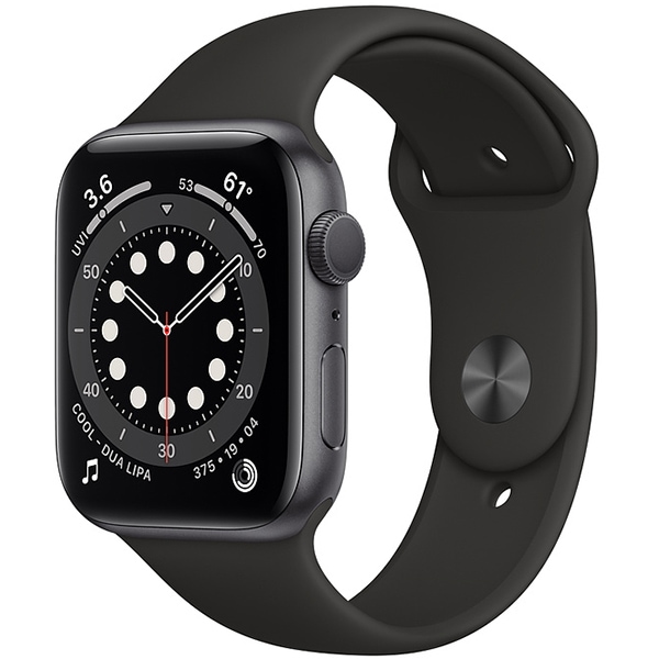 【ラッピング可】【即日発送】【国内版】【新品】AppleApple Watch Series 6 GPSモデル 44mm M00J3J/A [ディープネイビースポーツバンド]