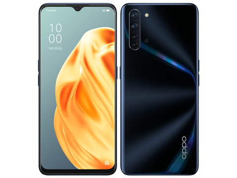 【ラッピング可】【即日発送】【国内版】【新品 開封済み未使用品】OPPO Reno3 A Yモバイル版 ブラック SIMロック解除品
