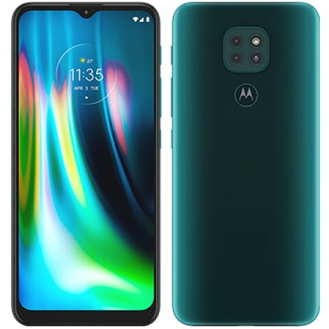 【ラッピング可】【即日発送】【国内版】【新品】MOTOROLA moto g9 play SIMフリー [フォレストグリーン]