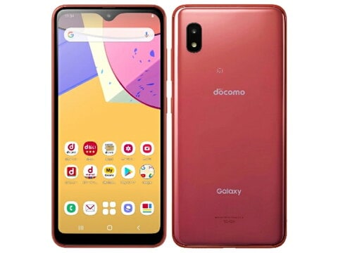 【ラッピング可】【即日発送】【国内版】【新品 開封済み未使用品】SAMSUNG Galaxy A21 SC-42A レッド
