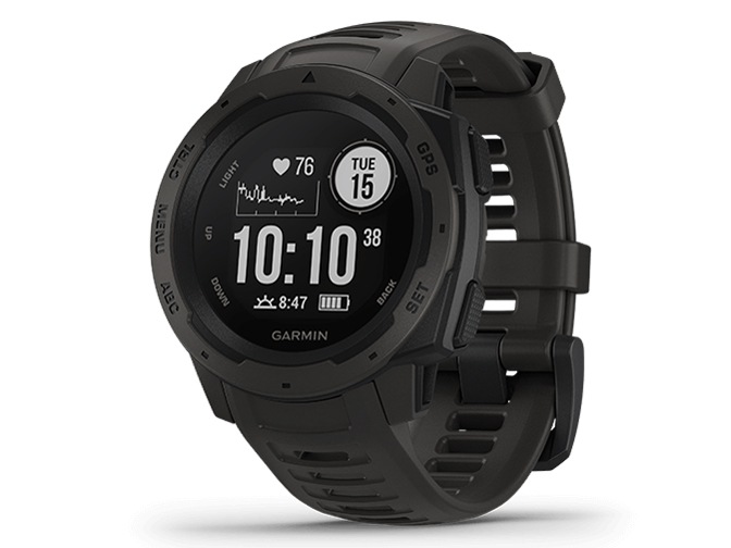 【ラッピング可】【即日発送】【新品】GARMIN ガーミン Instinct 010-02064-12 [Graphite]