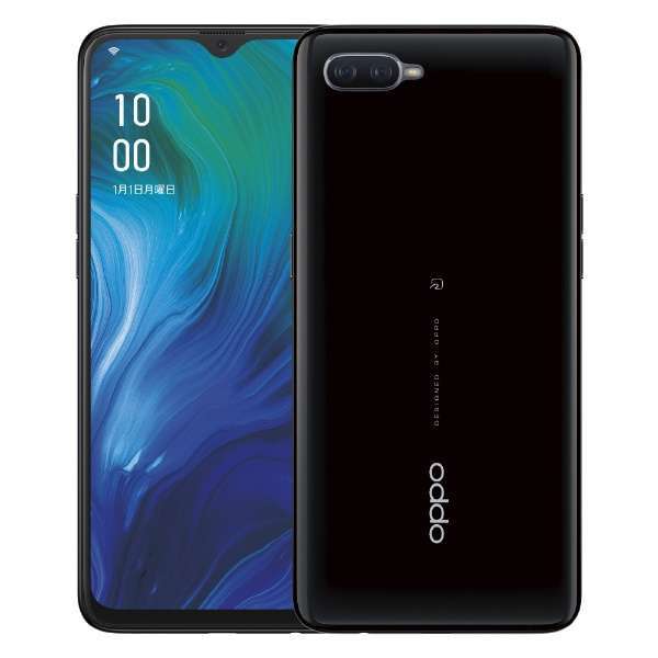【ラッピング可】【即日発送】【国内版】【新品 箱不良・シュリンク破れ品】OPPO オッポ Reno A 64GB SIMフリー [ブラック]