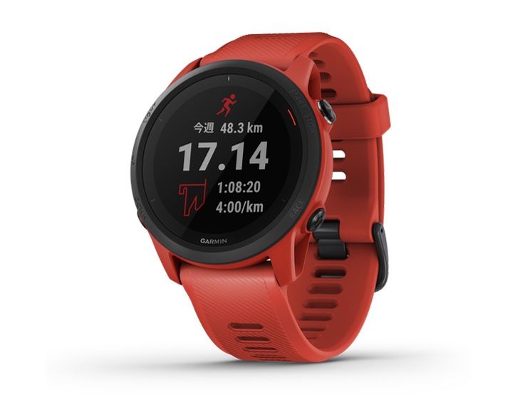 【ラッピング可】【即日発送】【新品】GARMIN ガーミン ForeAthlete 745 010-02445-42 [Magma Red]