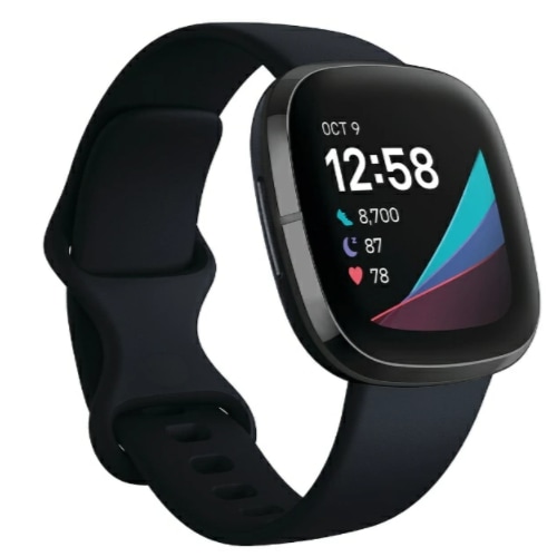 【ラッピング可】【即日発送】【国内版】【新品】Fitbit Sense FB512BKBK-FRCJK [カーボン/グラファイト]