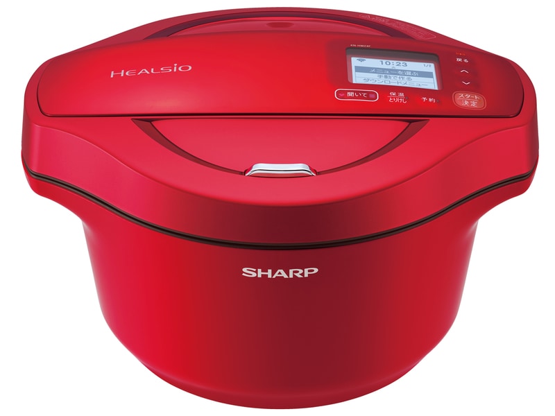 【即日発送】【新品】シャープ ヘルシオ ホットクック KN-HW24F-R [レッド系]
