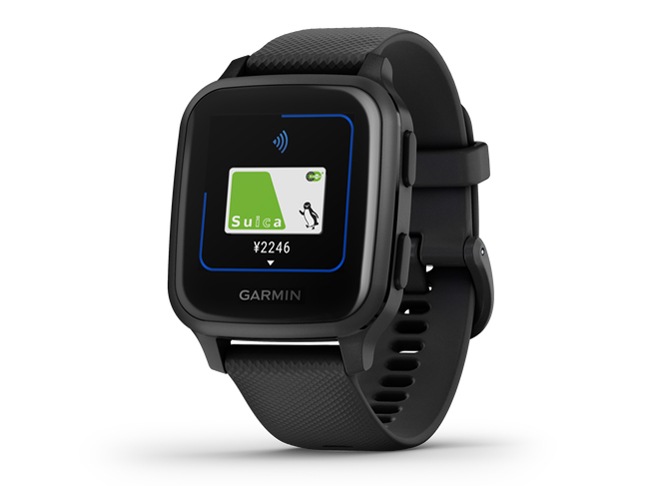 【ラッピング可】【即日発送】【国内版】【新品】GARMIN vivo Venu Sq Music 010-02426-70 [Black/Slate]