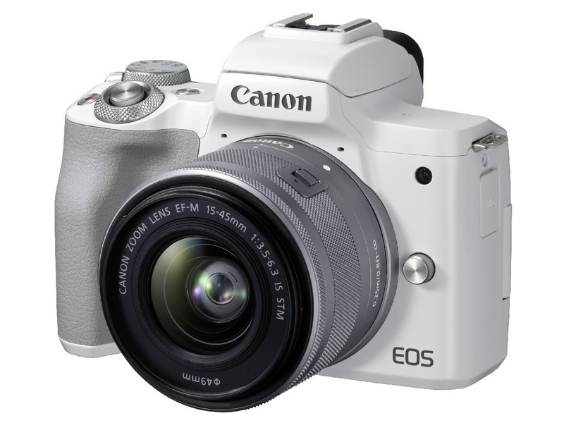 CANON EOS Kiss M2 ダブルズームキット [ホワイト]
