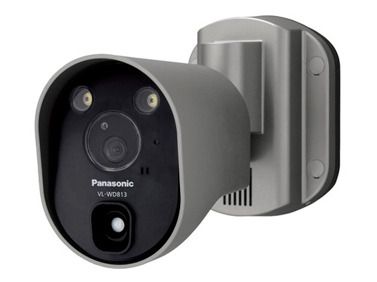 【新品】Panasonic センサーライト付屋外ワイヤレスカメラ VL-WD813K
