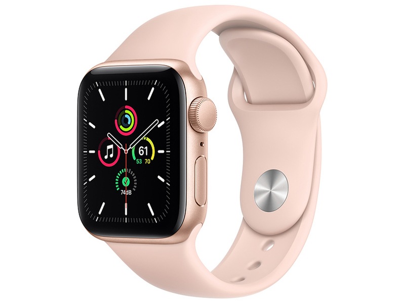 【ラッピング可】【即日発送】【国内版】【新品】Apple Watch SE GPSモデル 40mm MYDN2J/A [ピンクサンドスポーツバンド]