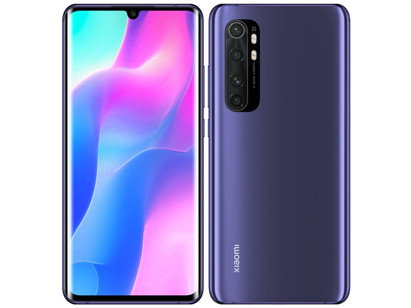 【ラッピング可】【即日発送】【国内版】【新品 箱不良・シュリンク破れ品】Xiaomi Mi Note 10 Lite 64GB SIMフリー [ネビュラパープル]