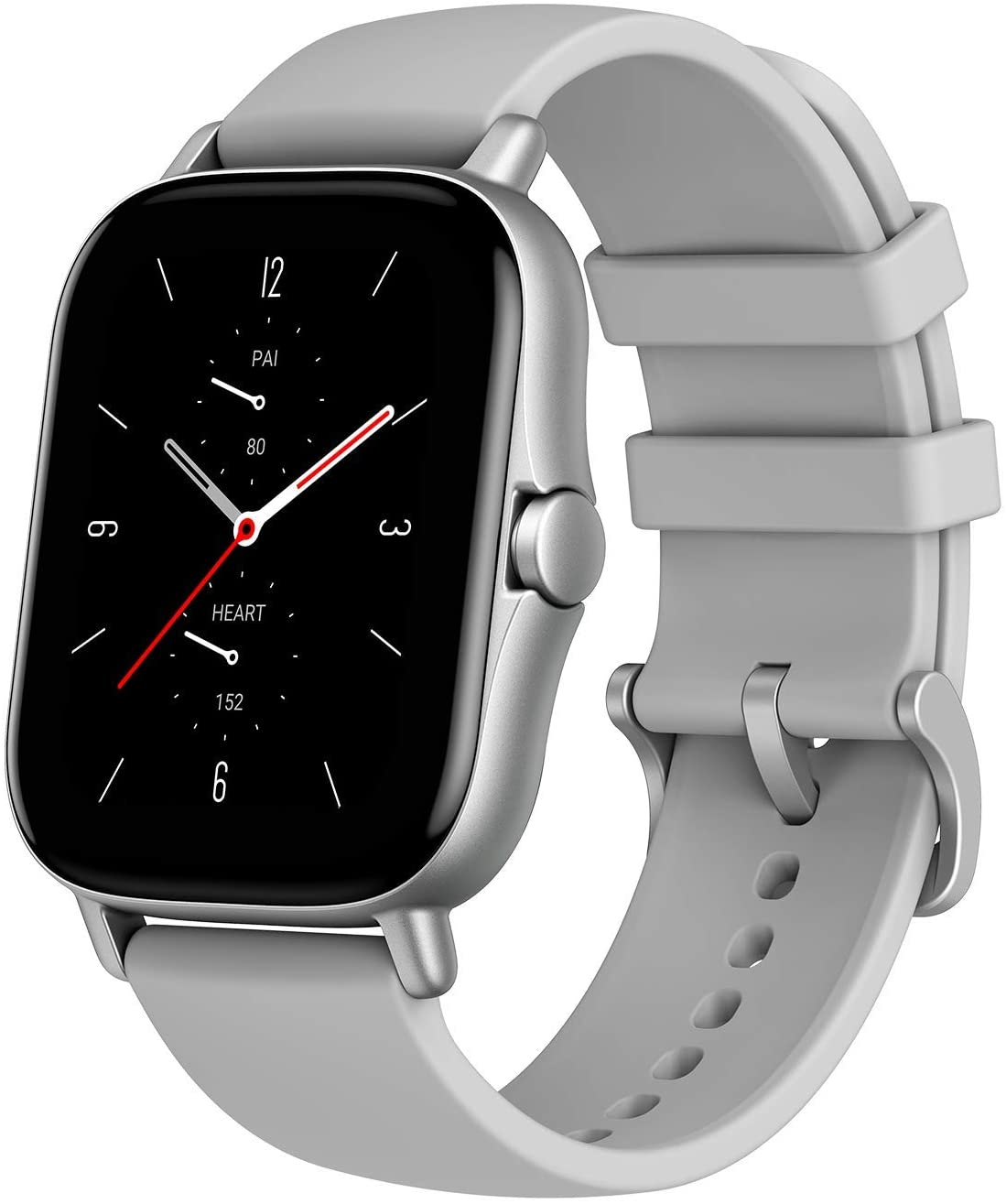 【ラッピング可】【即日発送】【国内版】【新品】AMAZFIT GTS 2 グレー スマートウォッチ Bluetooth 音楽の保存 再生 5ATM 耐水 防塵 睡眠 ストレスモニタリング 24時間 心拍数モニタリング メンズ レディース 多機能 オシャレ 男女兼用 バレンタイン