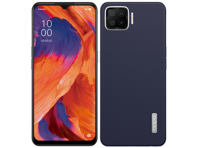 【ラッピング可】【即日発送】【国内版】【新品】OPPO A73 CPH2099 楽天版 ネイビーブルー SIMロック解除品