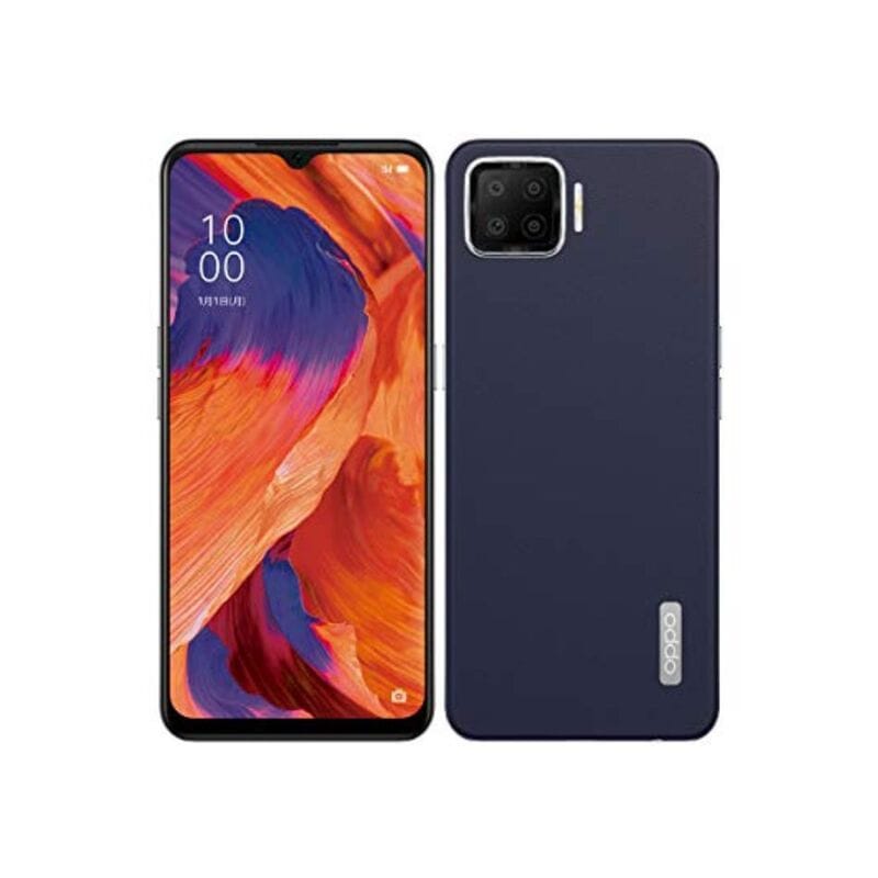 【ラッピング可】【即日発送】【国内版】【新品 箱不良・シュリンク破れ品】OPPO オッポ スマホ A73 CPH2099 楽天版 ネイビーブルー SIMロック解除品