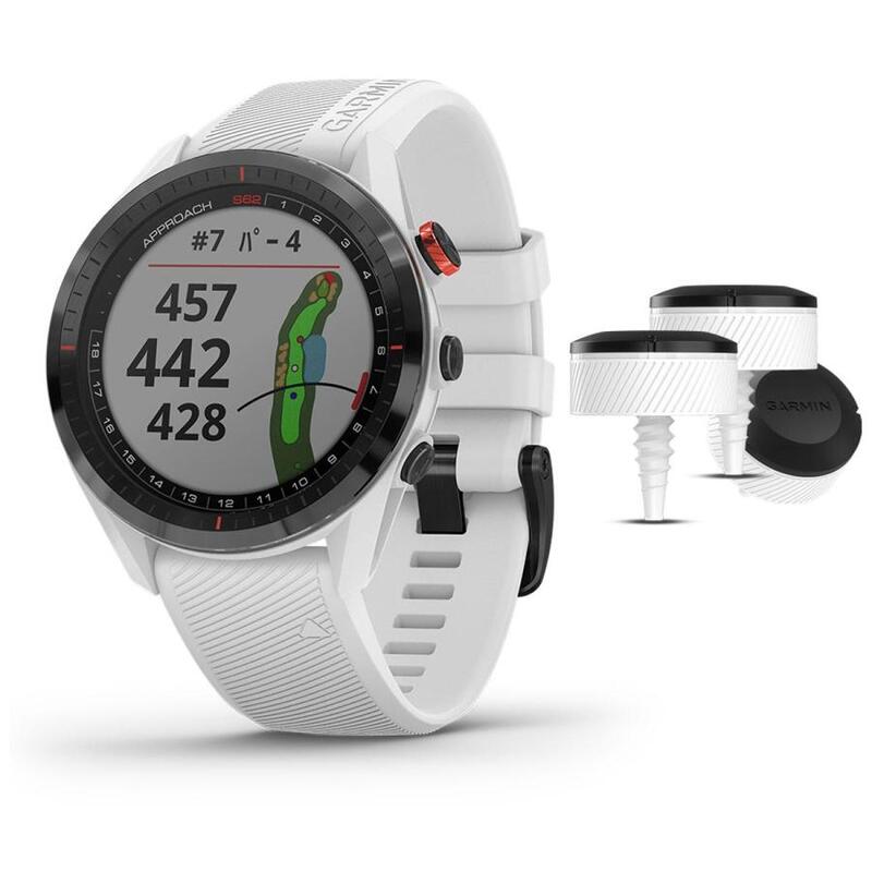 【ラッピング可】【即日発送】【新品】GARMIN ガーミン ゴルフ用GPSナビ Approach S62 CT10×3 セット ホワイト