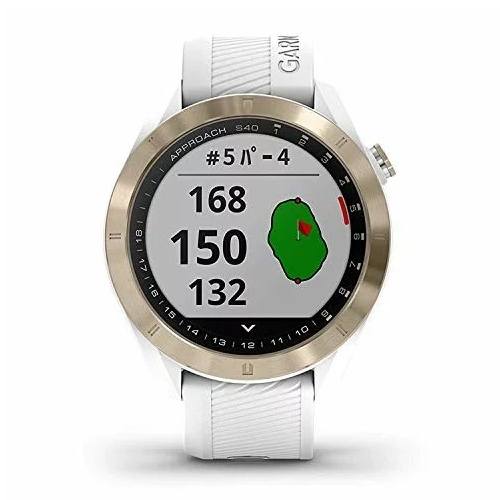【即日発送】【新品 保証開始済み品】GARMIN ガーミン ゴルフ用GPSナビ Approach S40 [White]