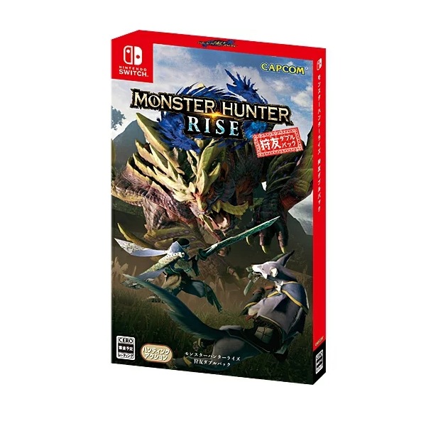 【ラッピング可】【メール便】【新品】任天堂 Nintendo Switch ゲームソフト モンスターハンターライズ 狩友ダブルパック