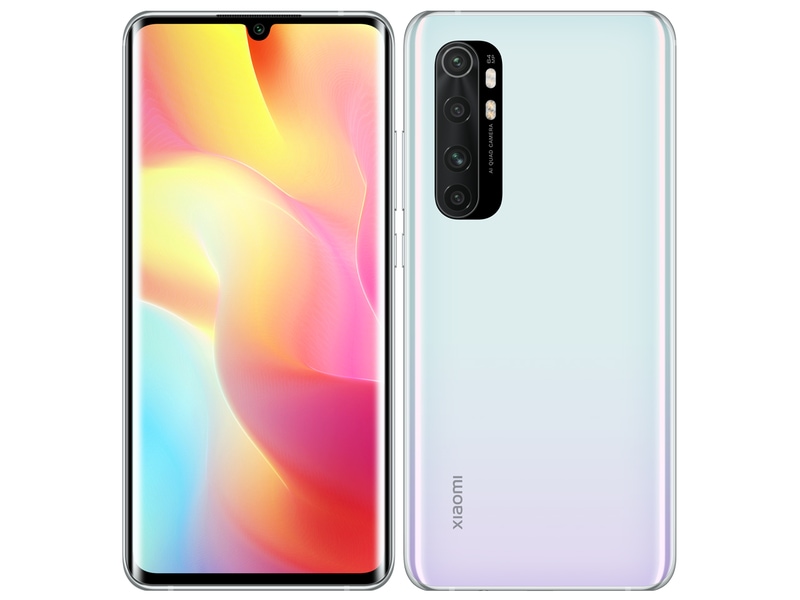 【ラッピング可】【即日発送】【国内版】【新品】Xiaomi Mi Note 10 グレイシヤーホワイト