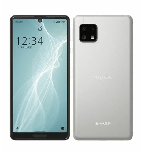 【ラッピング可】【即日発送】【国内版】【新品】AQUOS sense4 Lite 楽天版SIMフリー シルバー SH-RM15