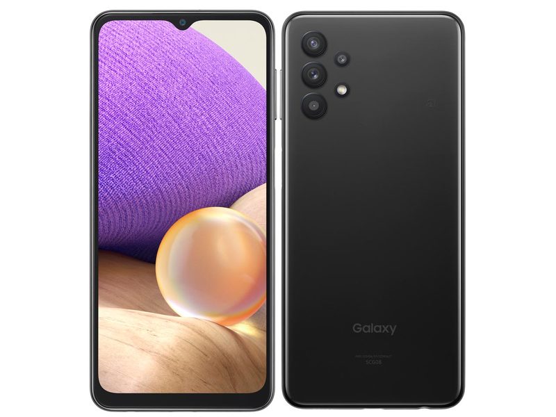 【ラッピング可】【即日発送】【国内版】【新品】SAMSUNG Galaxy A32 5G SCG08 [オーサムブラック] SIMフリー