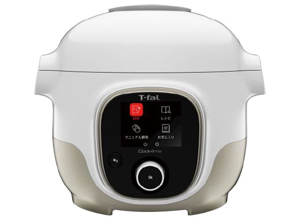 【即日発送】【新品 箱不良・シュリンク破れ品】T-fal CY8701JP [ホワイト] 電気圧力鍋