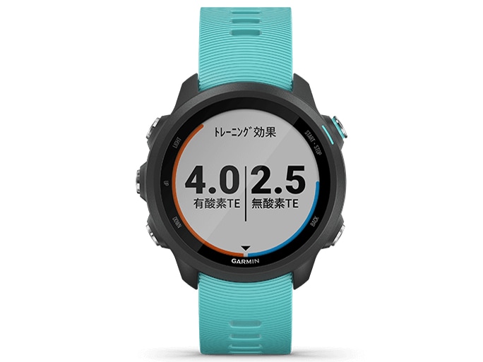 【ラッピング可】【即日発送】【国内版】【新品】GARMIN ForeAthlete 245 Music Black Aqua 010-02120-72 ランニングウォッチ