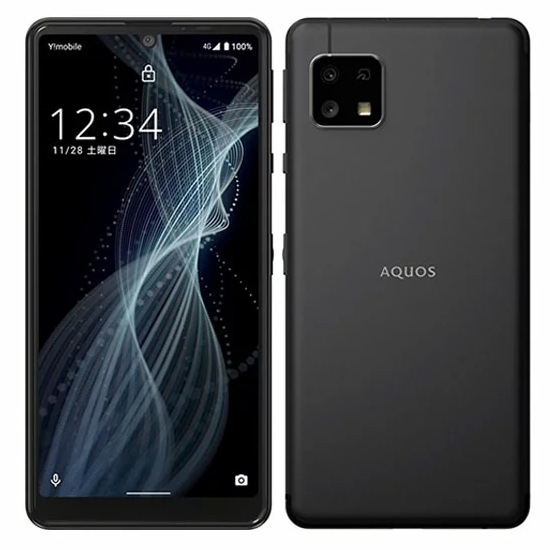 【ラッピング可】【即日発送】【国内版】【新品 開封済み未使用品】AQUOS sense4 basic SHARP ブラック Y! mobile版 SIMフリー
