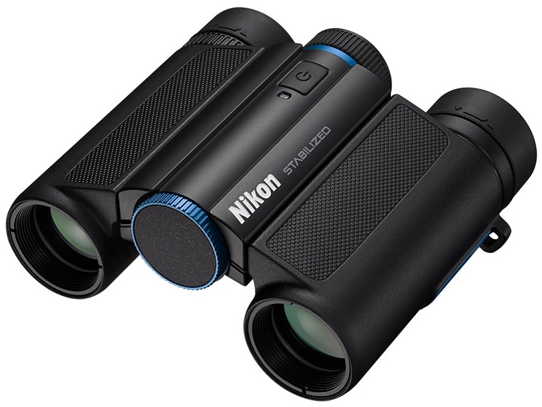【新品】ニコン 双眼鏡 10x25 STABILIZED [ブルー]