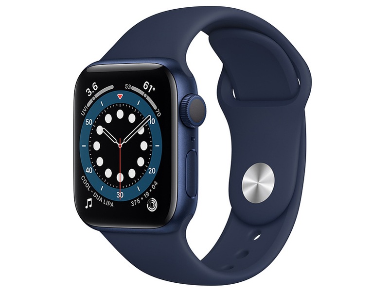 【ラッピング可】【即日発送】【国内版】【新品】Apple Watch Series 6 GPSモデル 40mm MG143J/A [ディープネイビースポーツバンド]